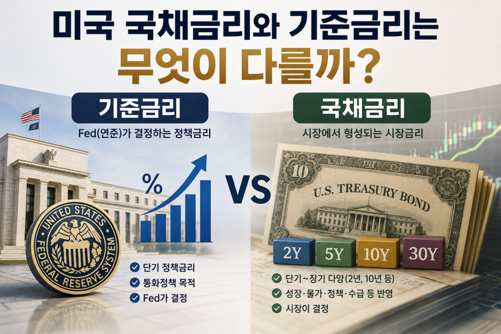 미국국채금리기준금리차이