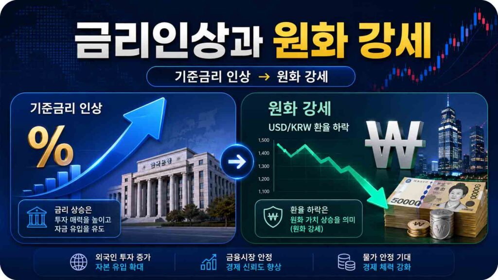금리인상과원화강세