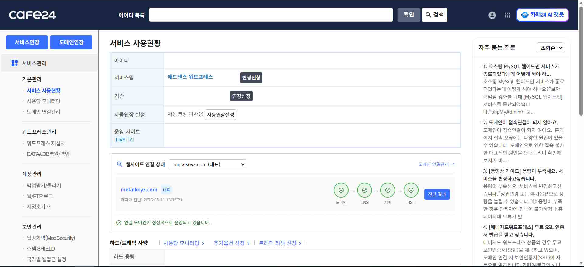 대표도메인