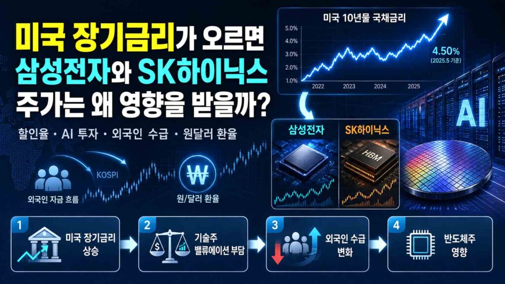 미국장기금리삼전하닉