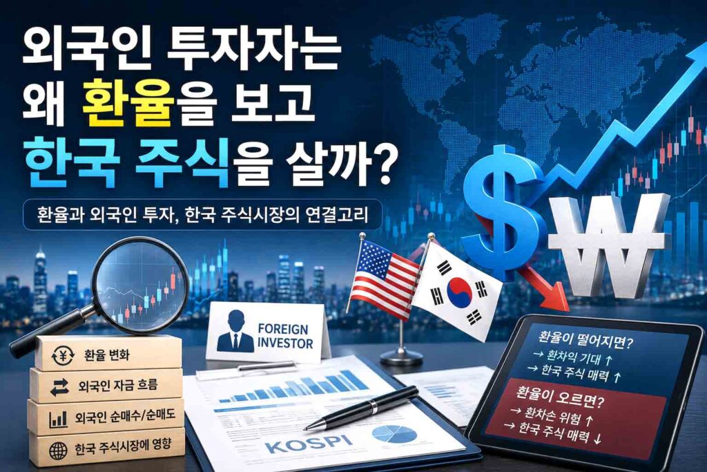 외국인투자자환율주식매수