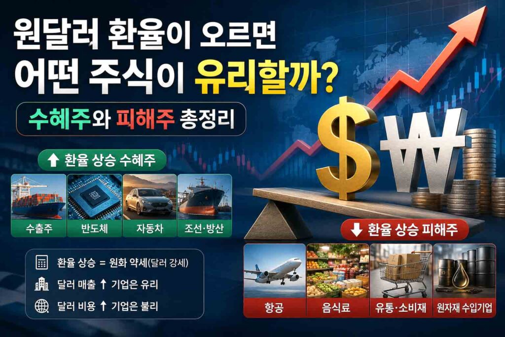 원달러환율수혜주