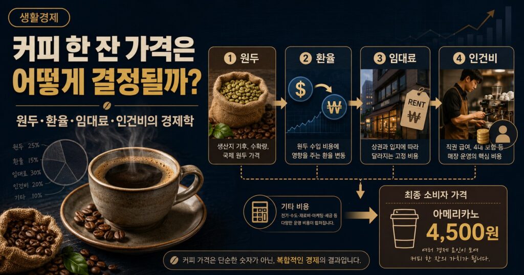 커피원두환율관계이미지