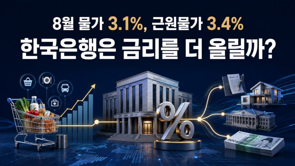 8월물가근원물가
