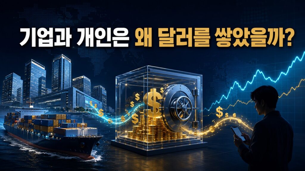 기업과개인은왜달러를