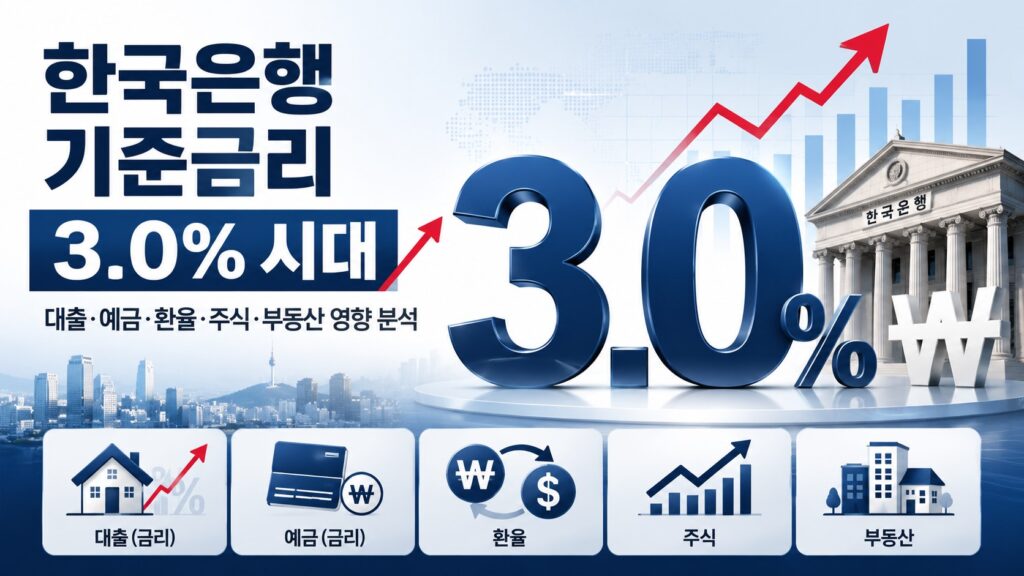 기준금리3%인상