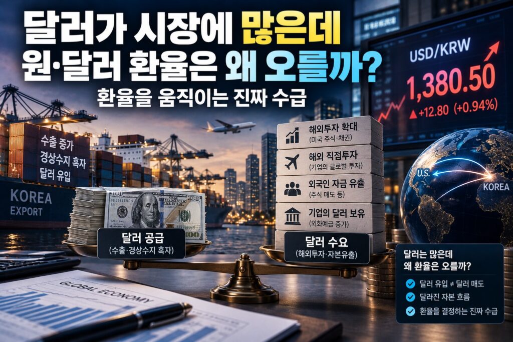 달러가시장에많은데