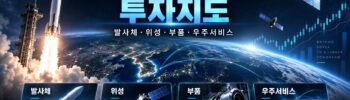 우주항공관련주 투자지도 대표이미지