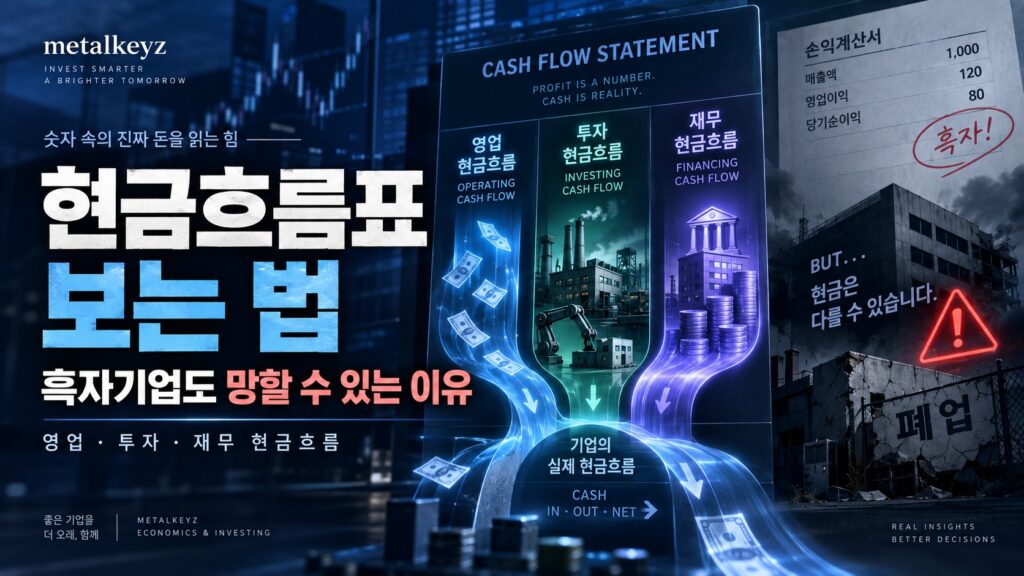 현금흐름표 블로그 대표이미지