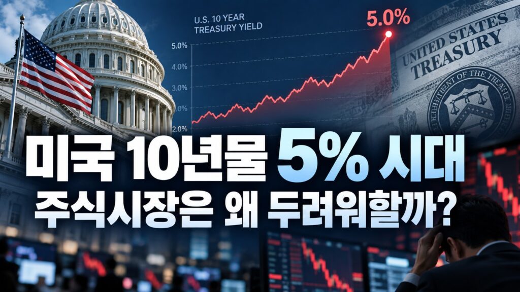 미국10년물5%시대 블로그 대표이미지