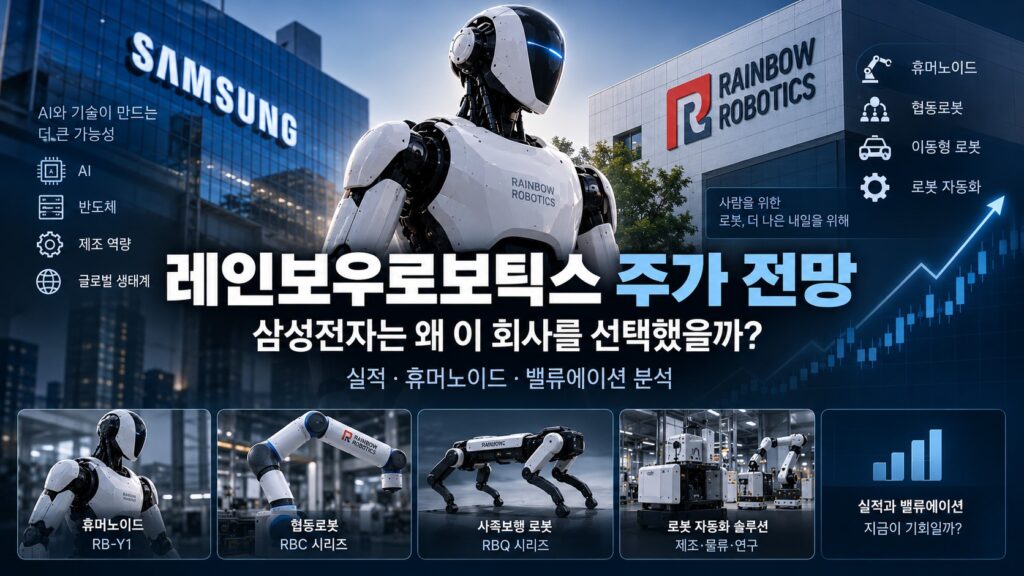 레인보우로보틱스주가전망이미지