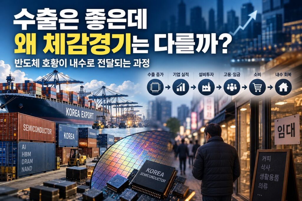 수출은좋은데체감경기는