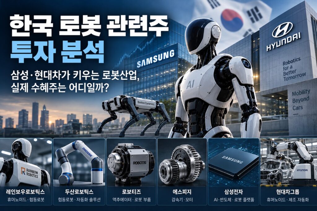 한국로봇관련주투자분석이미지