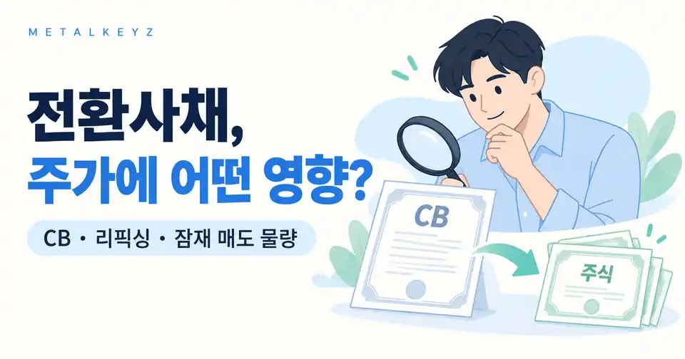 전환사채가 주식으로 전환되는 구조와 발행 조건을 살펴보는 투자자 일러스트