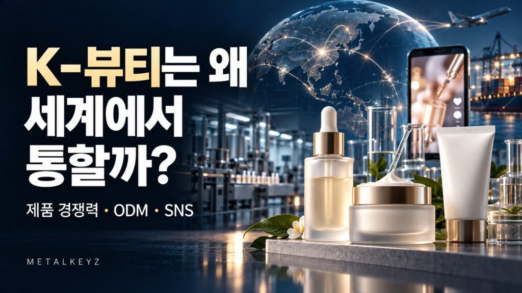 K-뷰티는 왜 세계에서 통할까 블로그 대표이미지